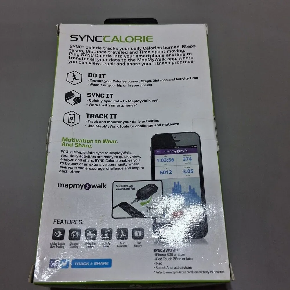 Sportline Sync Elite All Day Activity Tracker Monitor WV3734GY Health & Fitness